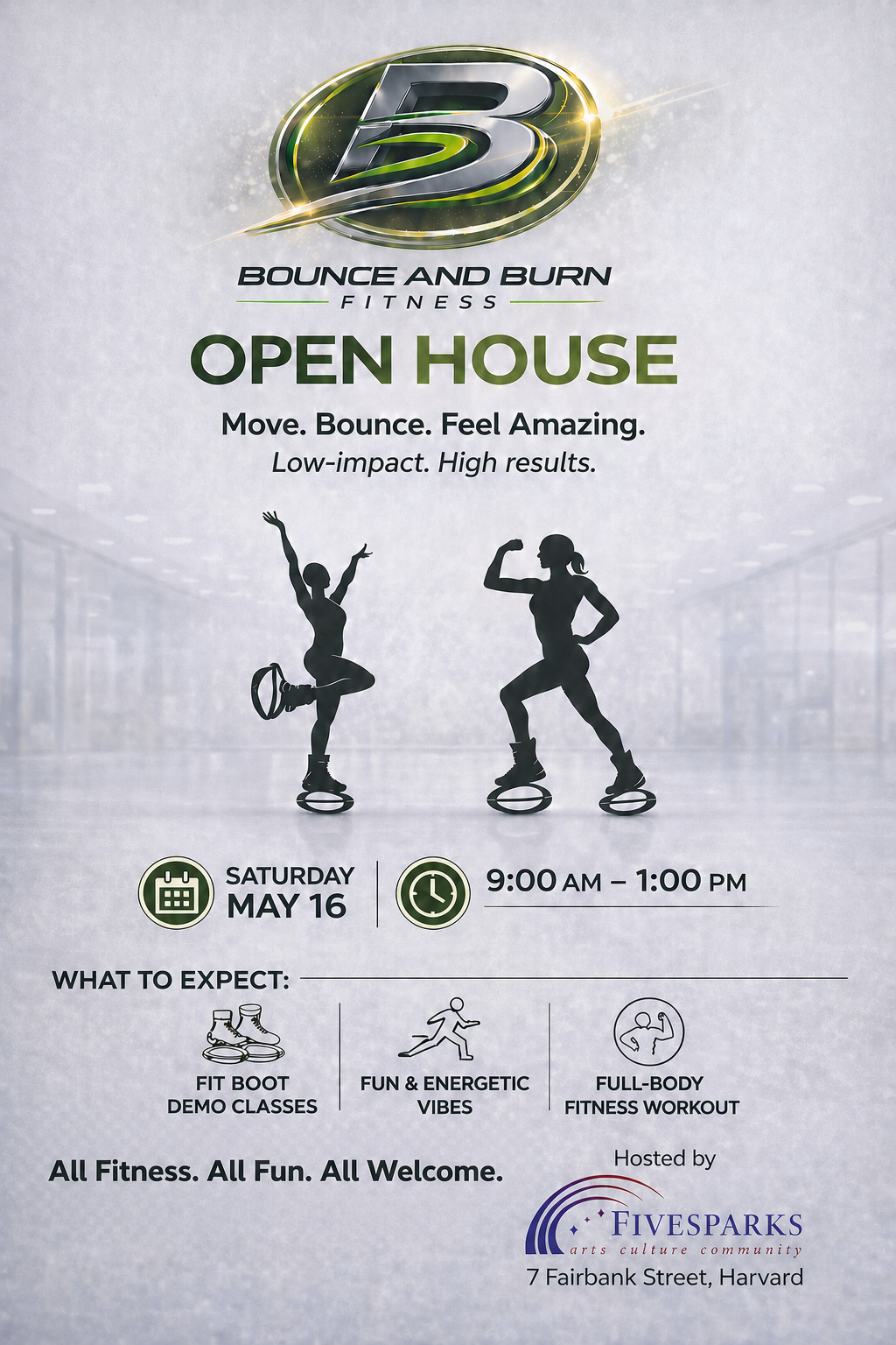 Rebound Boots Fitness – FREE Open House